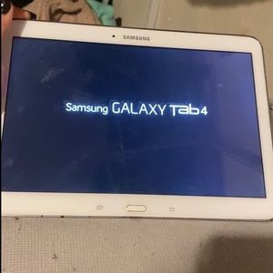 A Samsung tablet